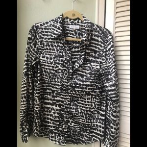 Calvin Klein Button-Down Blouse